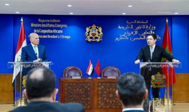 العراق والمغرب يؤكدان دعمهما للفلسطينيين وإقامة دولتهم المستقلة